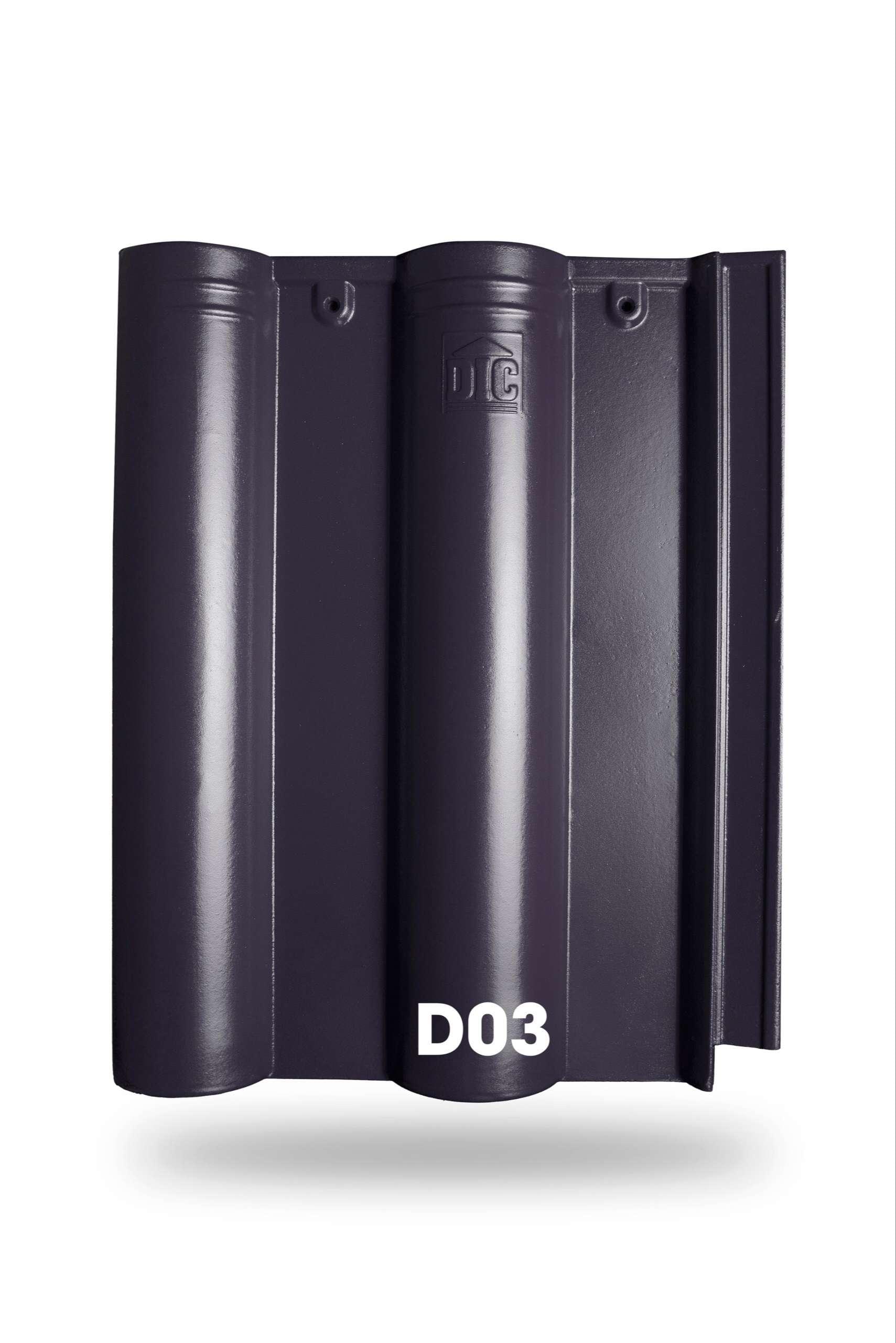 ngói dic trơn d03 NGÓI NHẬT DIC D03S - Ảnh 1