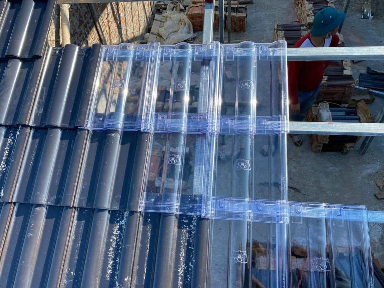 Ngói Phẳng Lấy Sáng nakamura-hp - Ảnh 3