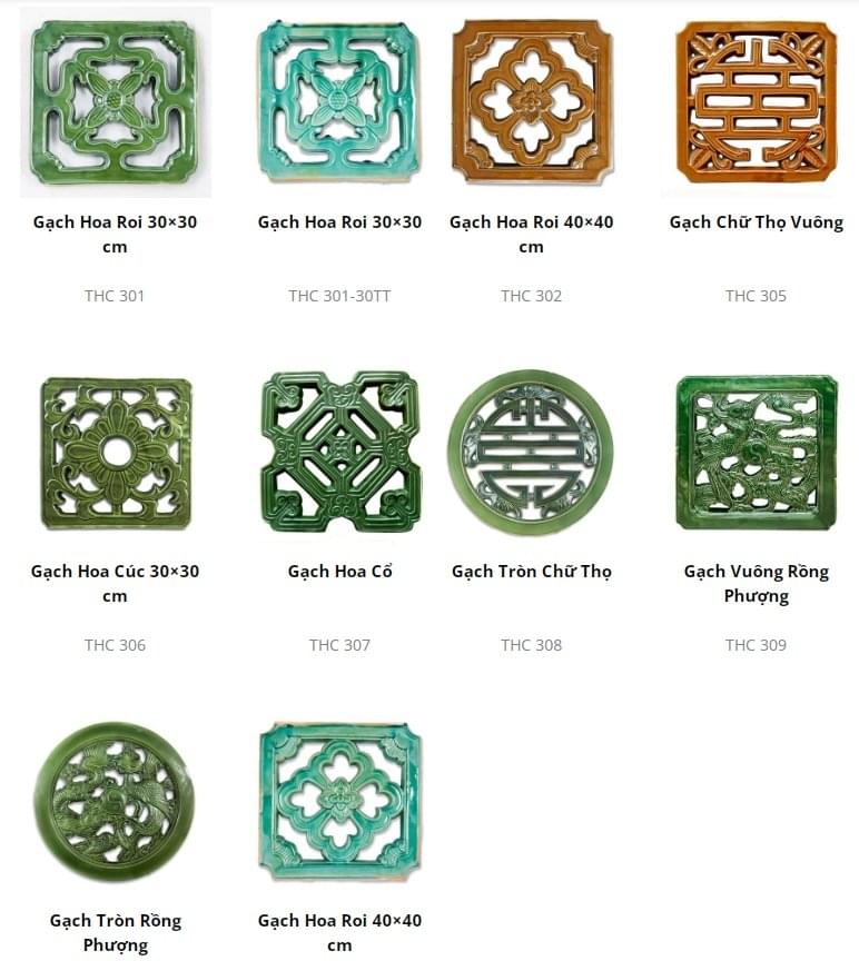 Gạch Thông Gió Tráng Men - Ảnh 5