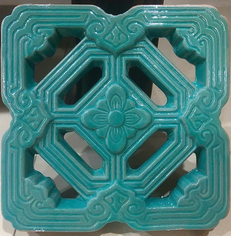 Gạch Thông Gió Men Hoa Cổ - Ảnh 3